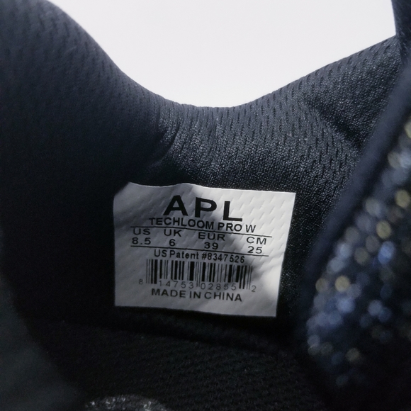 APL TechLoom Pro Shoes Size 8 Gold EUC - Picture 7 of 11